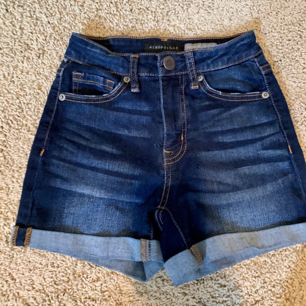 Girls size 10 denim shorts
